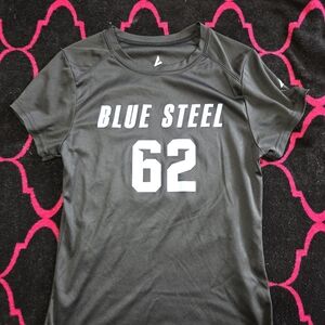Blue Steel Jersey Type T Shirt Zoolander Size Small